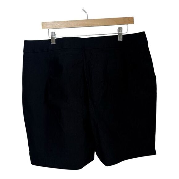 Rafaella bundle 2 shorts black and blue stretch shorts Bermuda size 18 NWT - Picture 3 of 10